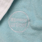 Μπουρνούζι Παιδικό Unicef 100% Βαμβάκι 1-2 Turquoise